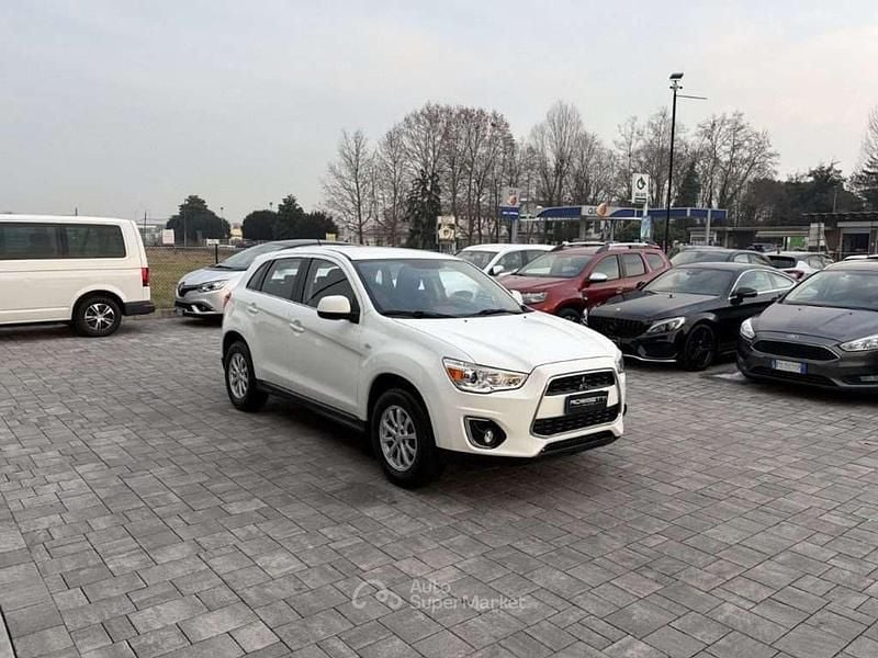 Usata Mitsubishi ASX 114 CV (83 kW) 2016 Bianco SUV