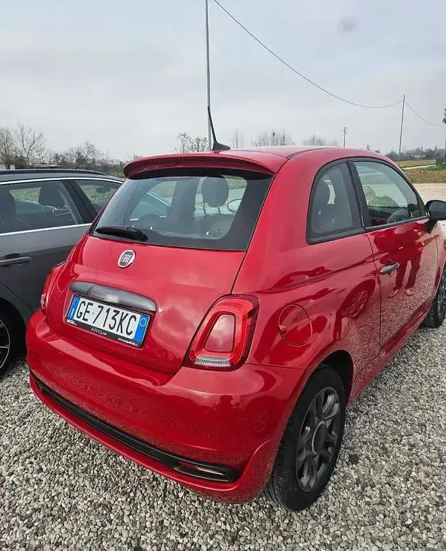 Usata Fiat 500 Sport 69 CV (50 kW) 2021 Rosso Utilitaria