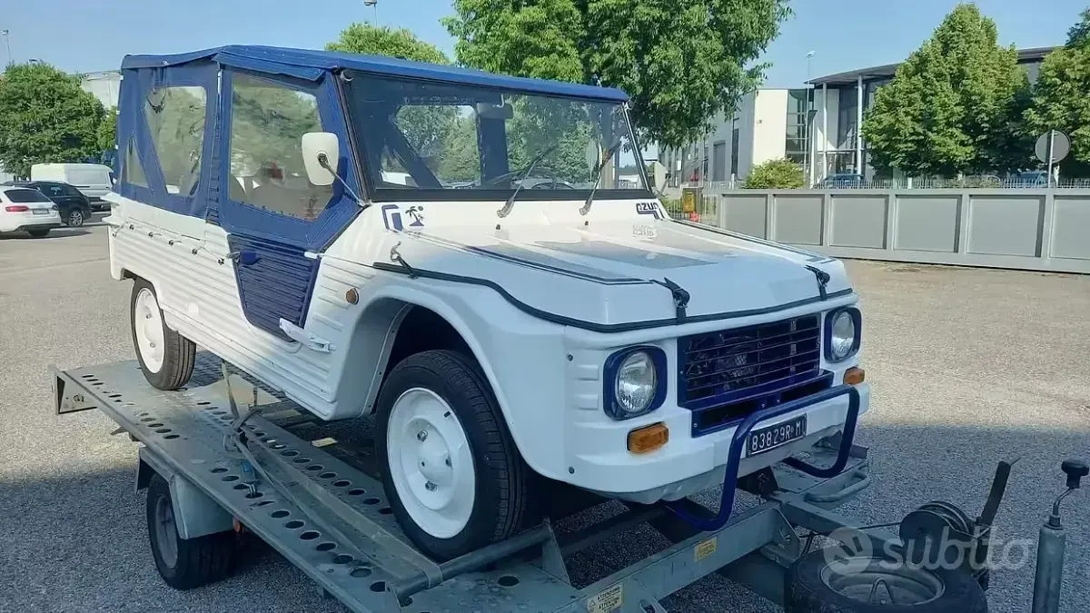 Usata Citroën Méhari 29 CV (21 kW) 1981 Bianco Cabrio