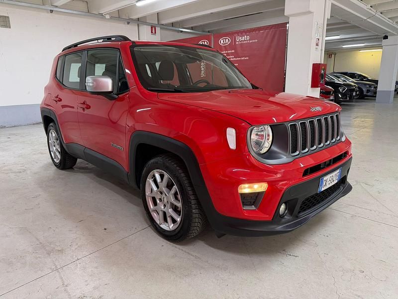 Usata Jeep Renegade Limited 131 CV (96 kW) 2022 Rosso SUV