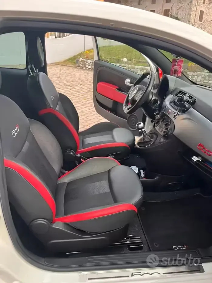Usata Fiat 500S S 69 CV (50 kW) 2015 Bianco Berlina