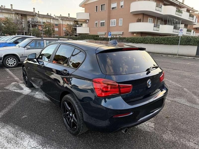 Usata BMW 116 Sport Line 116 CV (85 kW) 2015 Blu Utilitaria