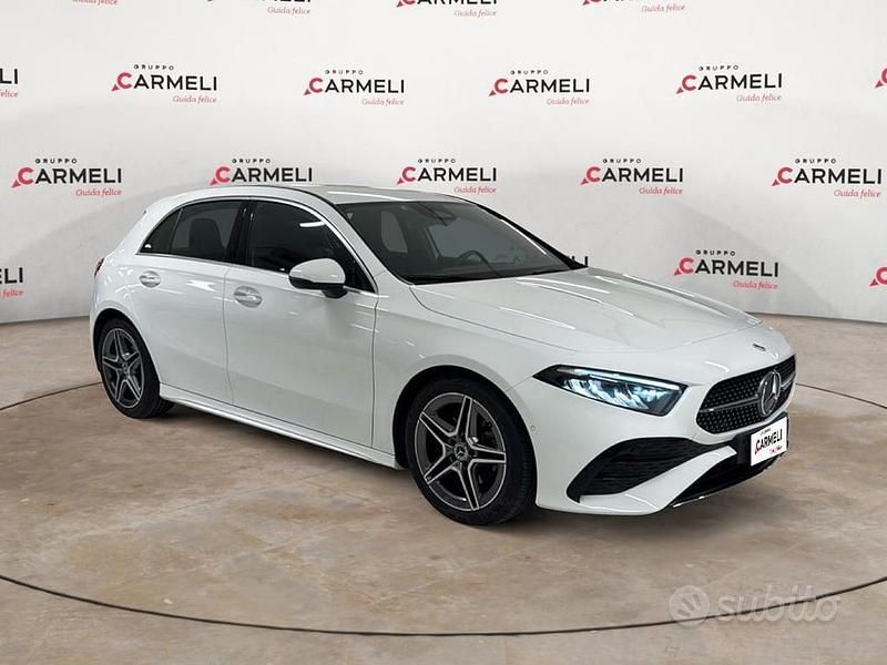 Usata Mercedes A180 Advanced Plus 116 CV (85 kW) 2023 Bianco Berlina
