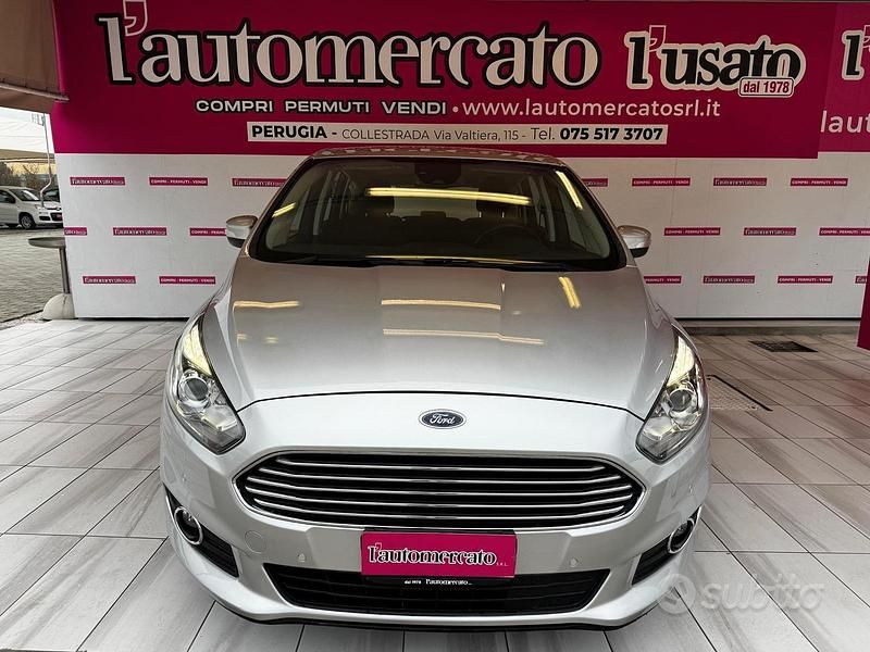 Usata Ford S-MAX S 150 CV (110 kW) 2018 Grigio Monovolume
