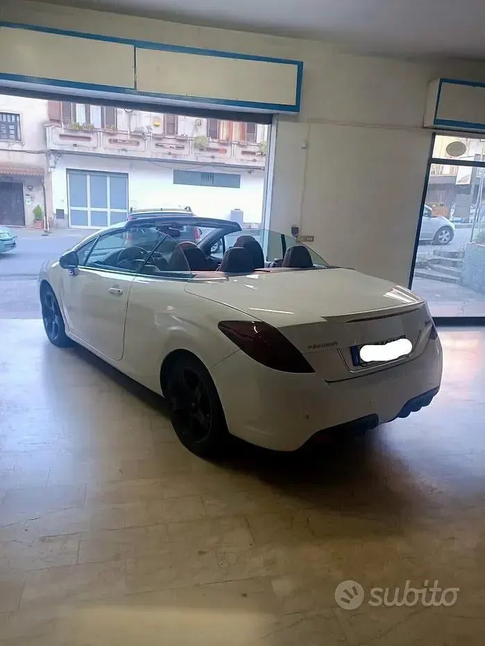 Usata Peugeot 308 CC Allure 163 CV (119 kW) 2012 Bianco Cabrio