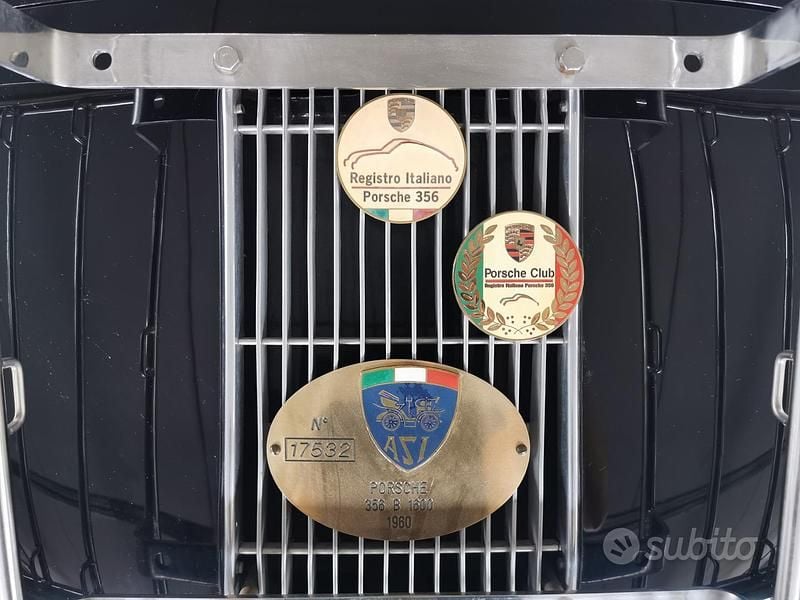 Usata Porsche 356 1960 Nero Cabrio