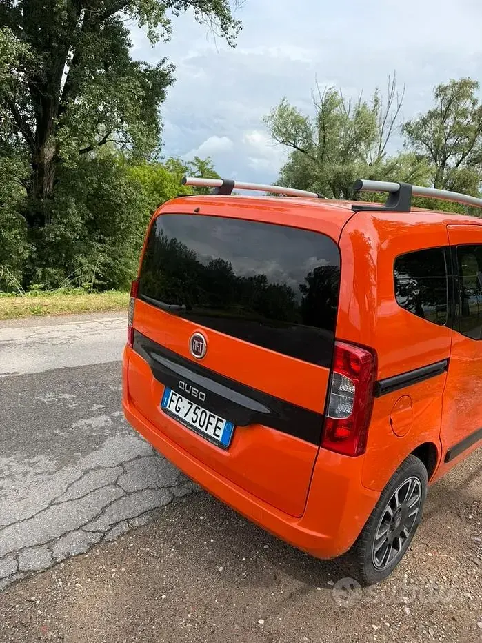 Usata Fiat Qubo 73 CV (53 kW) 2016 Rosso Monovolume