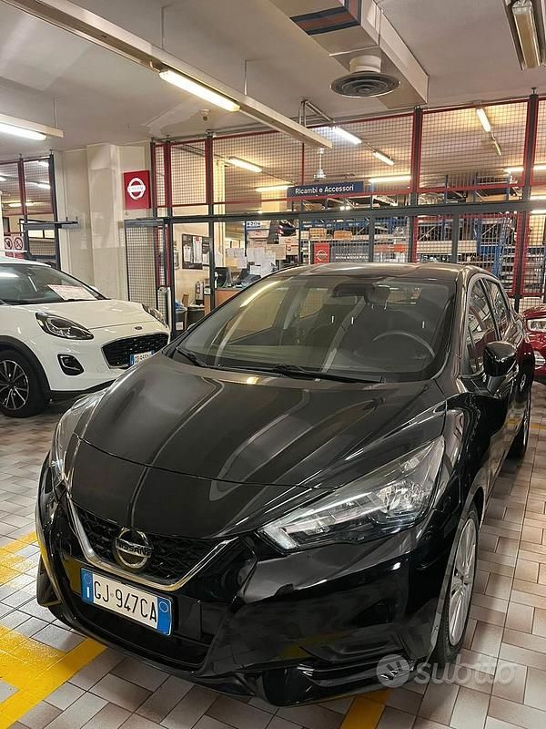 Usata Nissan Micra Acenta 92 CV (67 kW) 2022 Nero Berlina