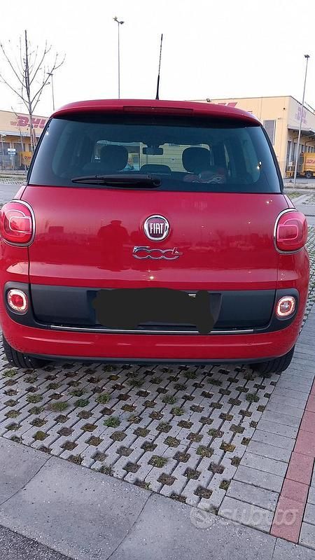 Usata Fiat 500L 95 CV (69 kW) 2016 Rosso Monovolume