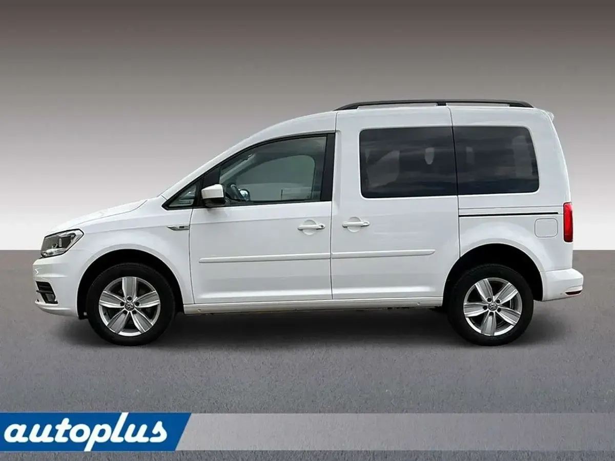 Usata VW Caddy Comfortline 122 CV (89 kW) 2019 Bianco Monovolume