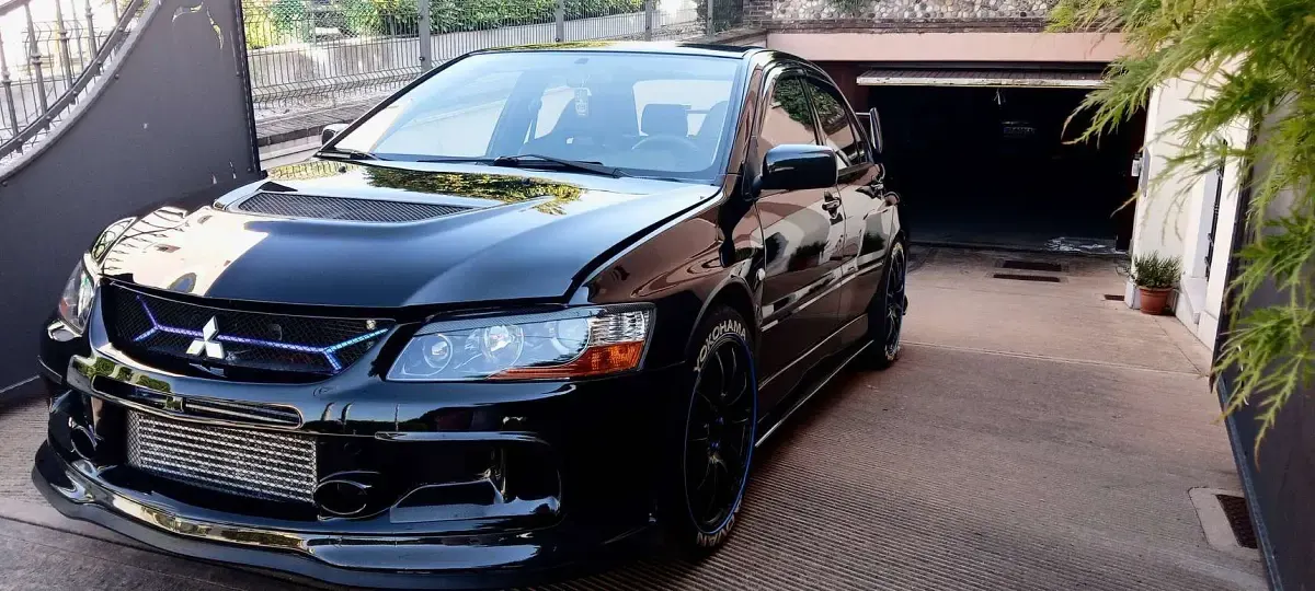 Usata Mitsubishi Lancer Evolution 280 CV (205 kW) 2007 Nero Berlina