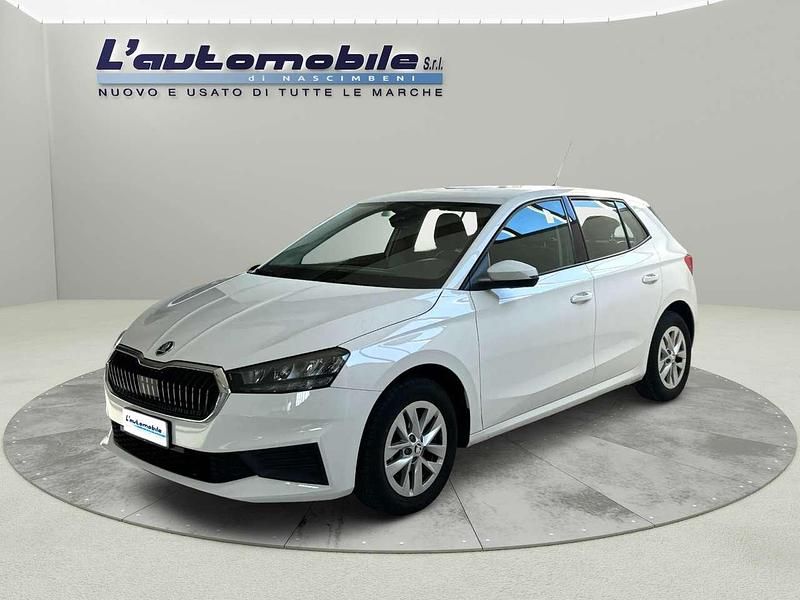 Usata Skoda Fabia Ambition 80 CV (58 kW) 2023 Bianco Berlina