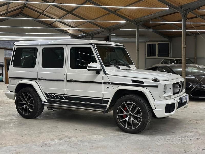 Usata Mercedes G63 AMG AMG 571 CV (419 kW) 2016 Bianco SUV