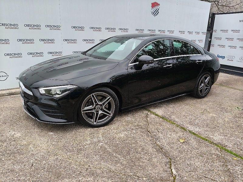 Usata Mercedes CLA200 Premium 150 CV (110 kW) 2023 Nero Berlina