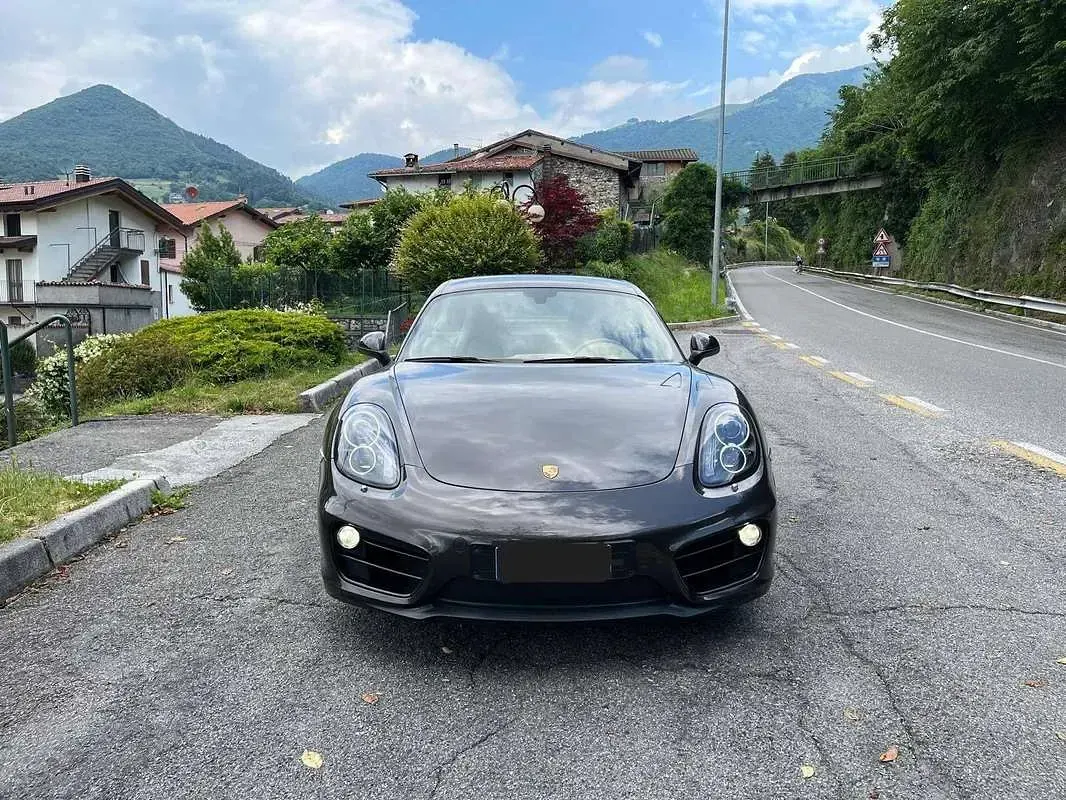 Usata Porsche Cayman 275 CV (202 kW) 2014 Grigio Coupé