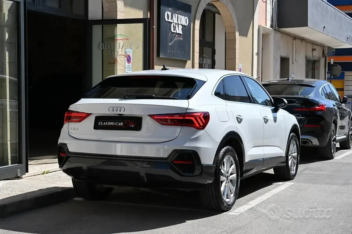 Usata Audi Q3 Sportback Comfort 150 CV (110 kW) 2021 Bianco SUV