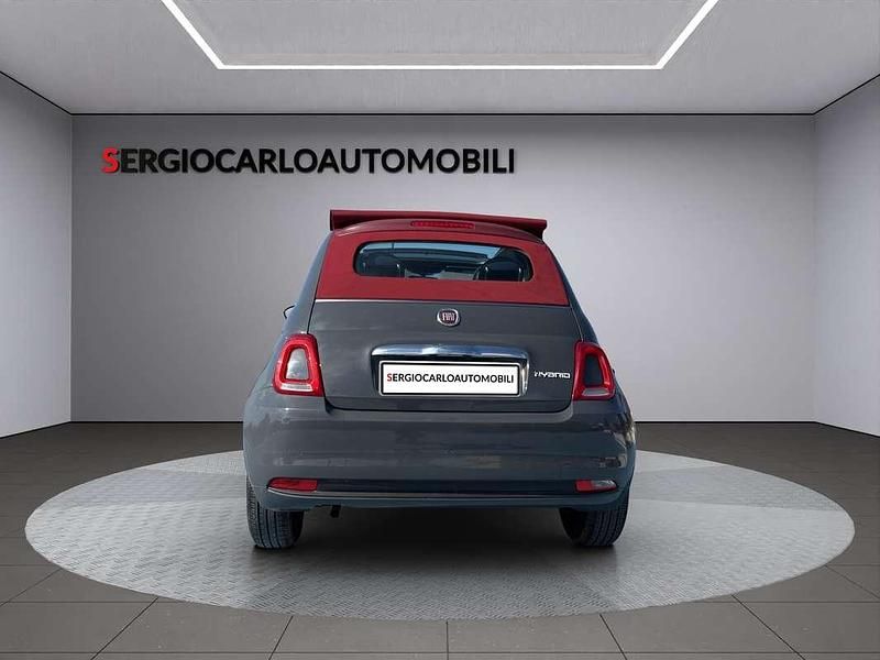 Usata Fiat 500C Pop 69 CV (50 kW) 2022 Grigio Cabrio