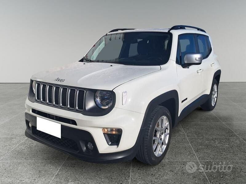Bianco Usata 2022 Jeep Renegade Limited SUV | 18.200 € (Buon prezzo) - Immagine 1/4