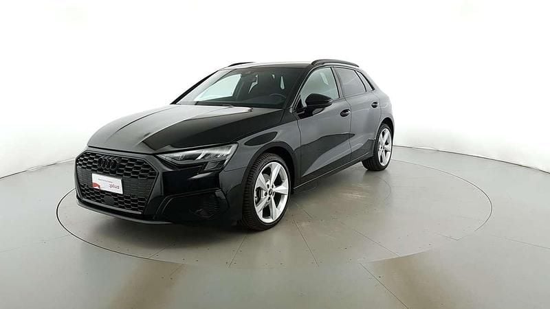 Usata Audi A3 Advanced 150 CV (110 kW) 2023 Nero mito metallizzato Berlina