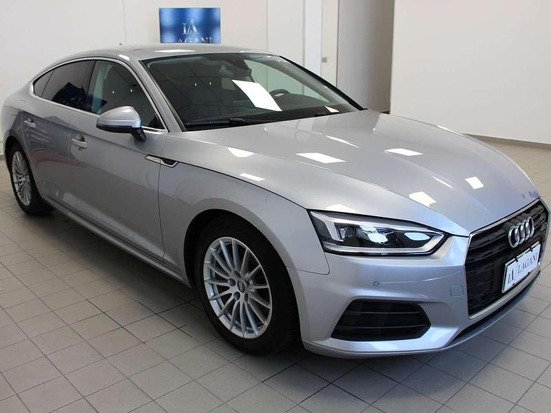 Usata Audi A5 Sportback Business 150 CV (110 kW) 2019 Argento Utilitaria