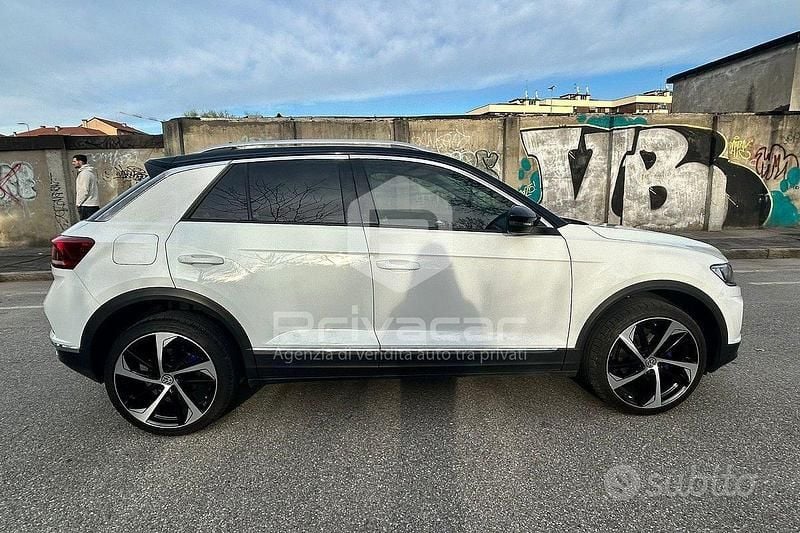 Usata VW T-Roc Advance 150 CV (110 kW) 2020 Bianco SUV