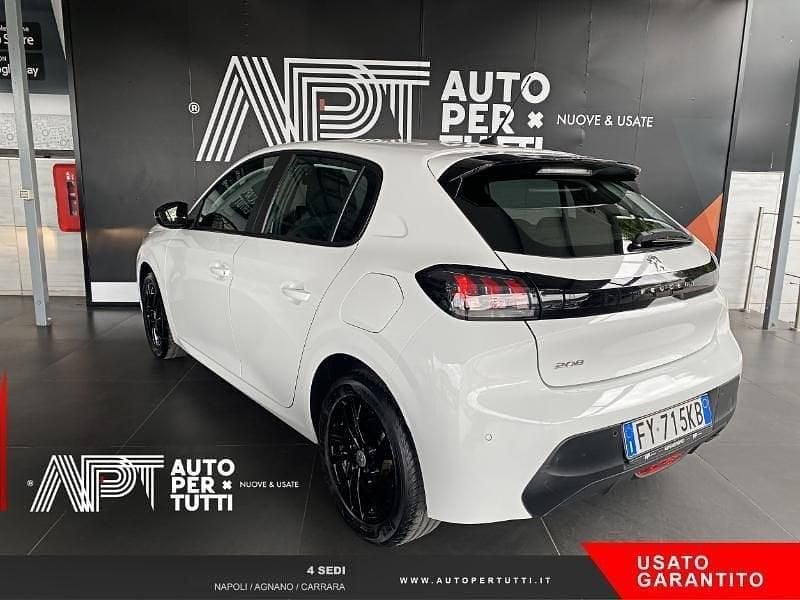 Usata Peugeot 208 Allure 101 CV (74 kW) 2019 Bianco Utilitaria