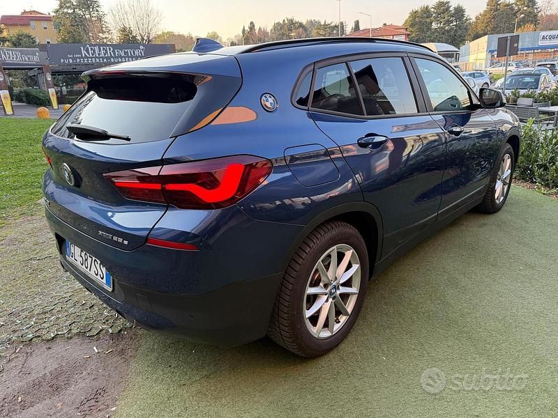 Usata BMW X2 Advantage 125 CV (91 kW) 2022 Blu SUV