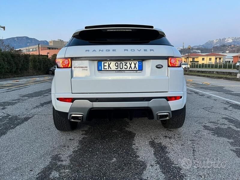Usata Land Rover Range Rover evoque Dynamic 241 CV (177 kW) 2012 Bianco SUV