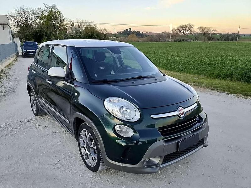 Usata Fiat 500L Trekking 120 CV (88 kW) 2016 Verde foresta Monovolume
