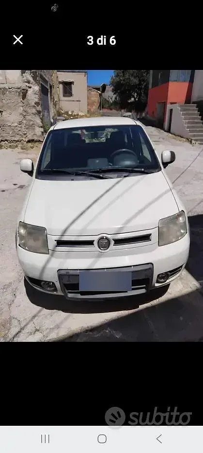 Usata Fiat Panda 60 CV (44 kW) 2010 Bianco Utilitaria