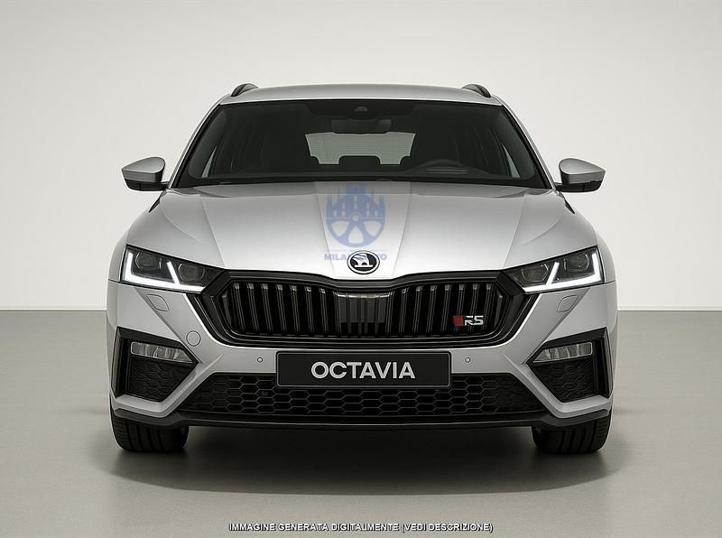 Usata Skoda Octavia RS 265 CV (194 kW) 2024 Argento Station wagon