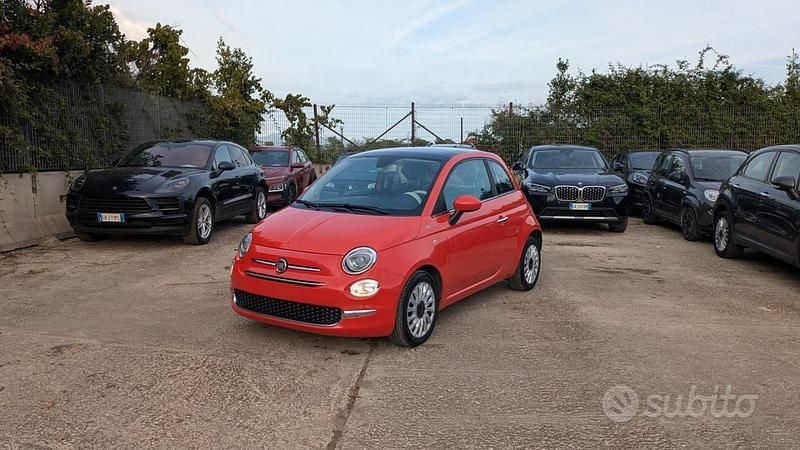 Usata Fiat 500 Dolcevita 70 CV (51 kW) 2022 Arancione Utilitaria