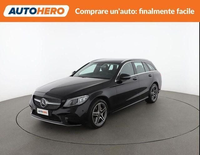 Usata Mercedes C220 Premium 194 CV (142 kW) 2019 Nero Station wagon
