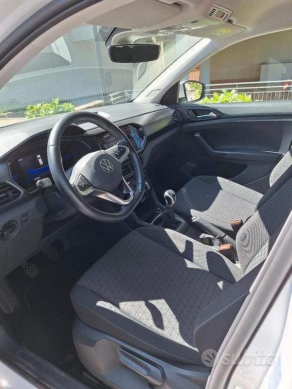 Usata VW T-Cross 110 CV (80 kW) 2022 Bianco SUV