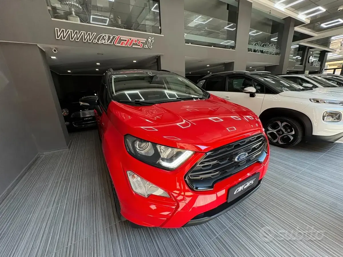 Usata Ford Ecosport ST-Line 99 CV (72 kW) 2018 Rosso SUV
