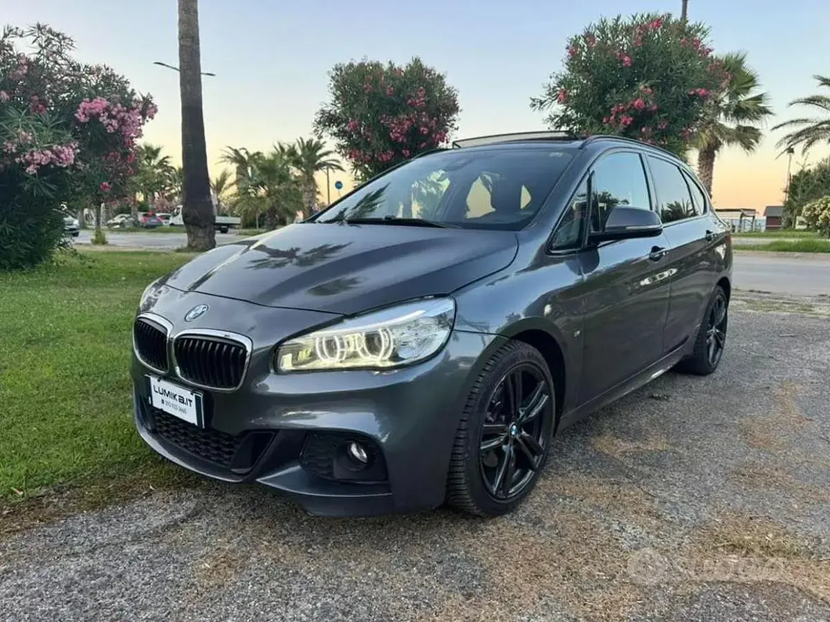 Usata BMW 220 Active Tourer M Sport 190 CV (139 kW) 2017 Grigio Monovolume