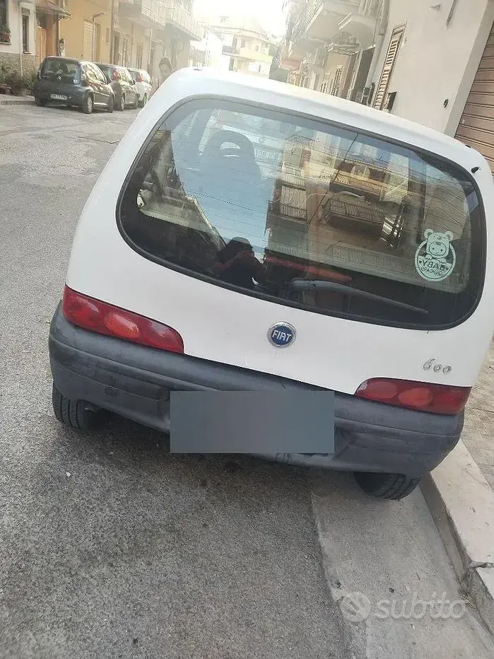 Usata Fiat 600 54 CV (39 kW) 2007 Bianco Utilitaria