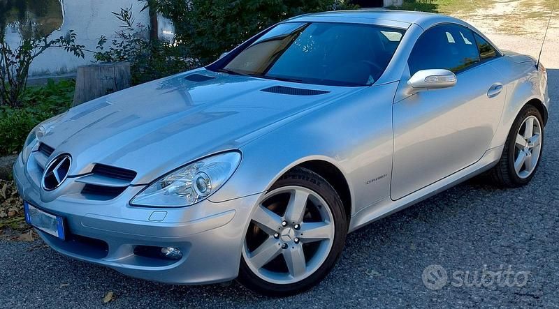 Usata Mercedes SLK200 2004 Grigio Cabrio