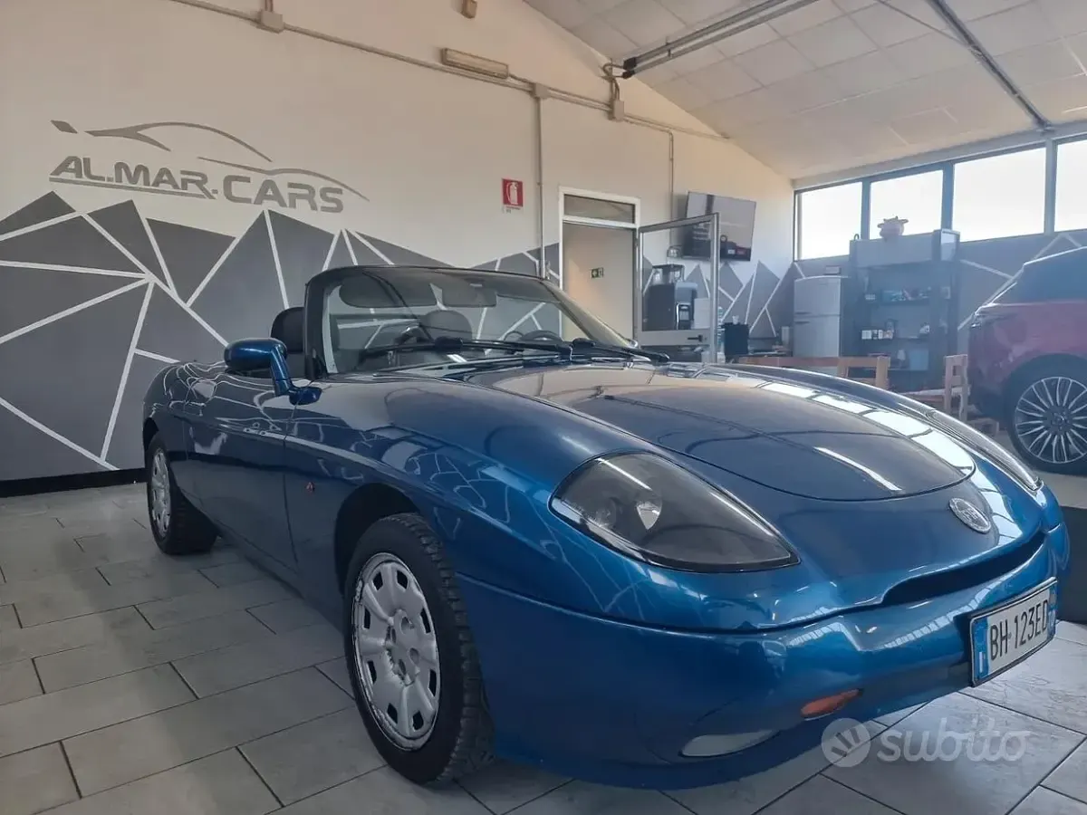 Usata Fiat Barchetta 131 CV (96 kW) 2000 Blu Cabrio