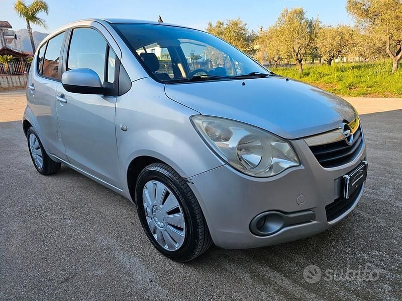 Usata Opel Agila Enjoy 75 CV (55 kW) 2010 Grigio Utilitaria