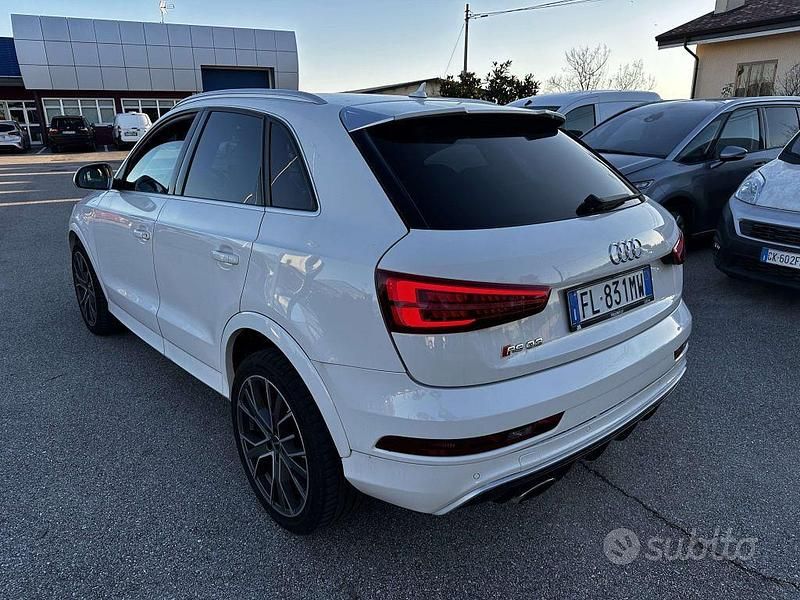 Usata Audi RS Q3 Ambiente 340 CV (250 kW) 2015 Bianco SUV
