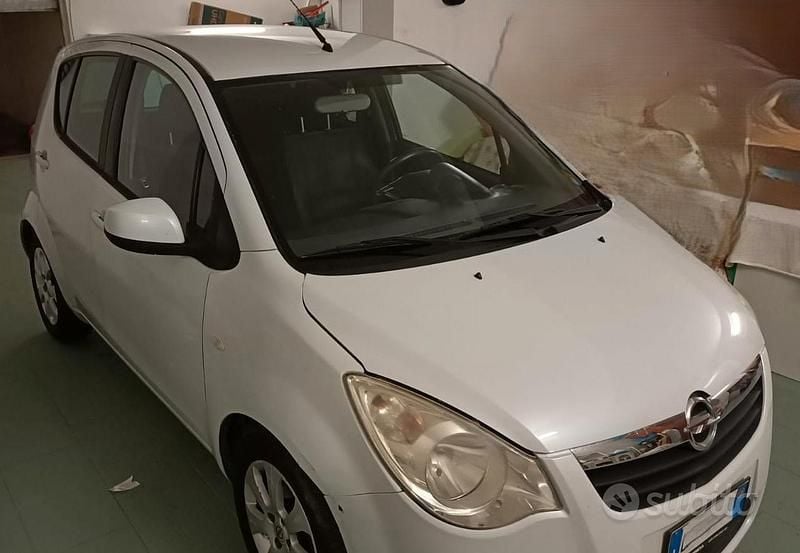 Usata Opel Agila Enjoy 86 CV (63 kW) 2009 Bianco Utilitaria