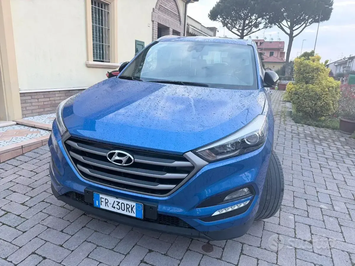 Usata Hyundai Tucson 141 CV (103 kW) 2018 Bluazzurro SUV