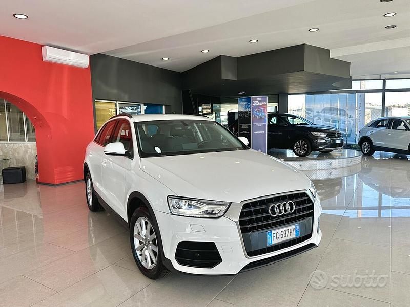 Usata Audi Q3 Advanced Plus 150 CV (110 kW) 2017 Bianco SUV