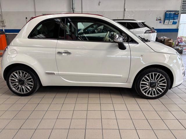 Usata Fiat 500C Lounge 2015 Bianco Cabrio