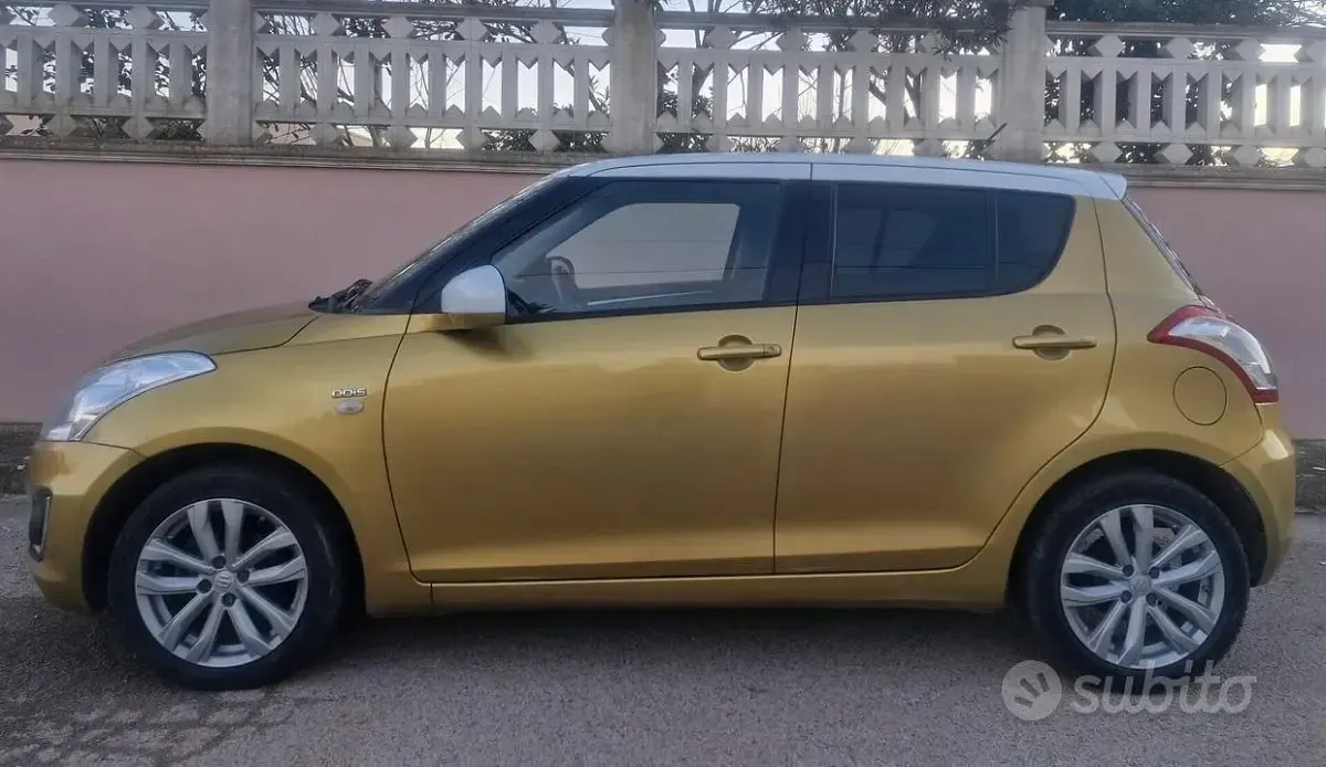 Usata Suzuki Swift Cool 75 CV (55 kW) 2016 Giallo Utilitaria