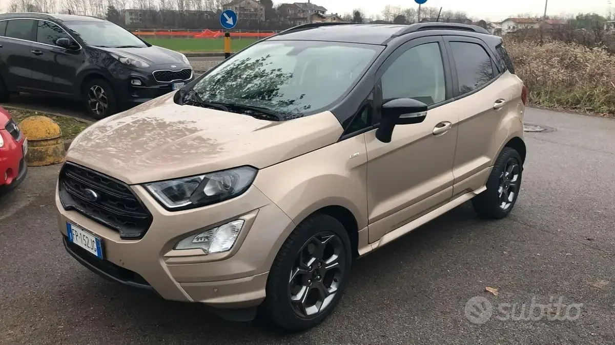 Usata Ford Ecosport ST-Line 100 CV (73 kW) 2018 Marrone SUV