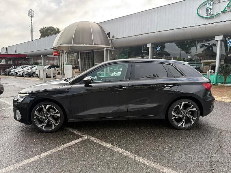 Usata Audi A3 S-Line 150 CV (110 kW) 2022 Nero Berlina
