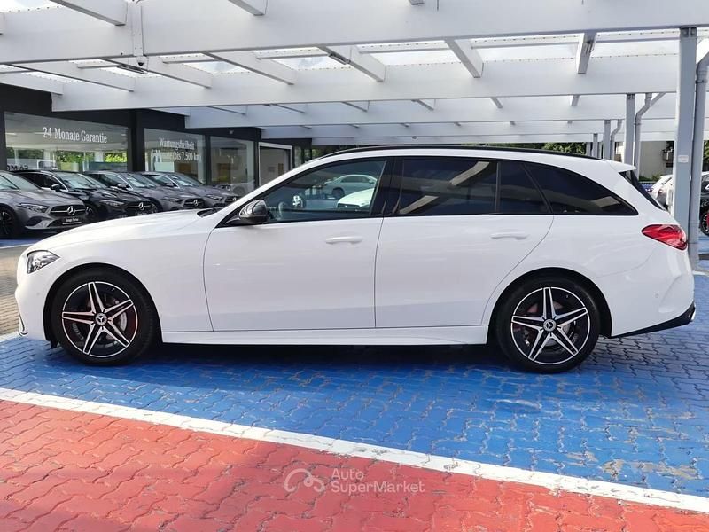 Usado Mercedes C200 AMG Line Premium Plus 204 CV (150 kW) 2024 Blanco Familiar