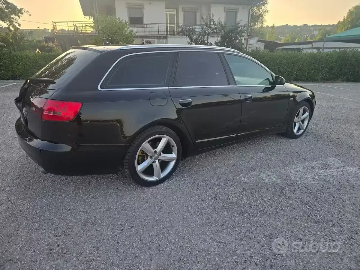 Usata Audi A6 S-Line 179 CV (131 kW) 2008 Nero Station wagon